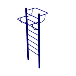 Шведская стенка с турниками 