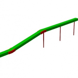 Бревно разноуровневое 