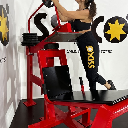 Тренажер уличный силовой «Жим ногами»  фото 6