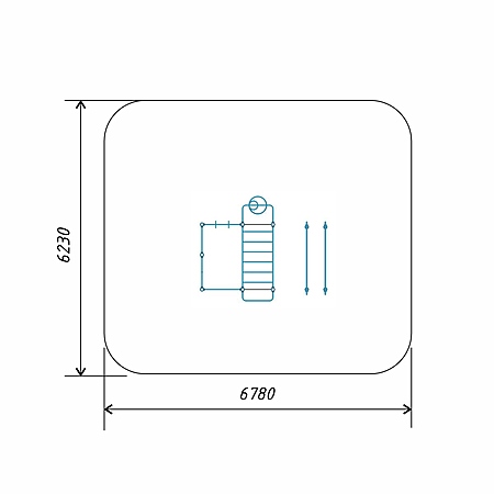 Спортивный комплекс воркаут (хомуты тр.108 мм) фото 3