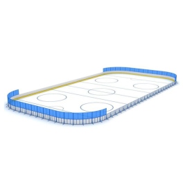 Хоккейная коробка (стеклопластик) 60х30 м