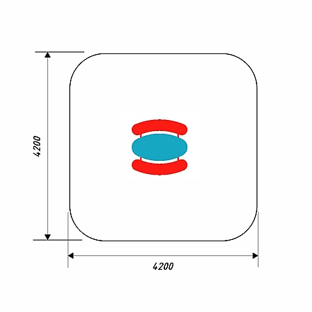 Столик со скамьями 2  фото 3