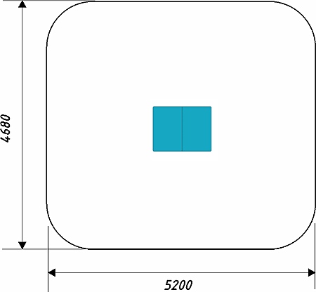 Столик со скамьями 11  фото 3