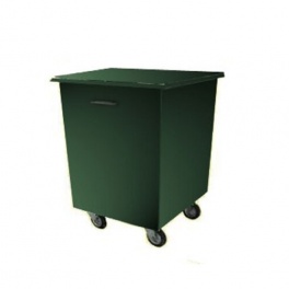 Контейнер с крышкой на колесах 