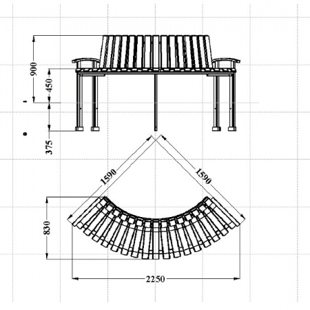 Скамья 37  фото 2