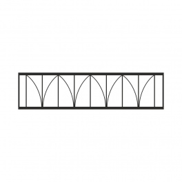 Панель газонного ограждения 