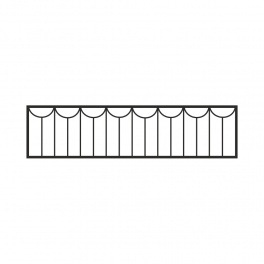 Панель газонного ограждения 