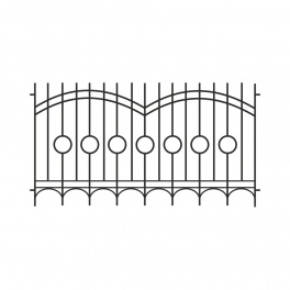 Забор сварной без столба 
