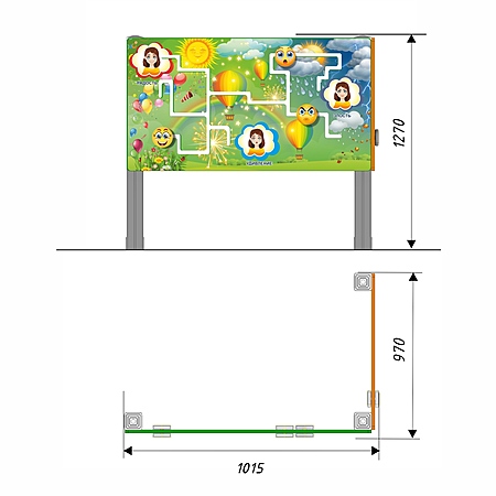 Панель игровая «Развивайка тип_1»  фото 2