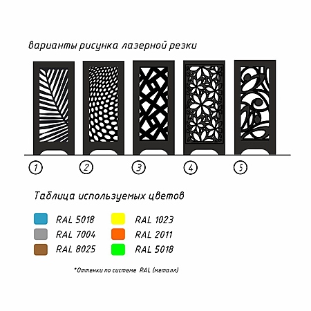 Урна со вставкой (лазерная резка фото 3