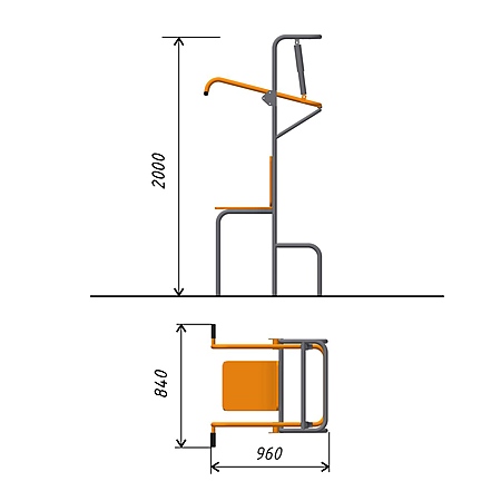 Тренажер уличный 5 фото 2